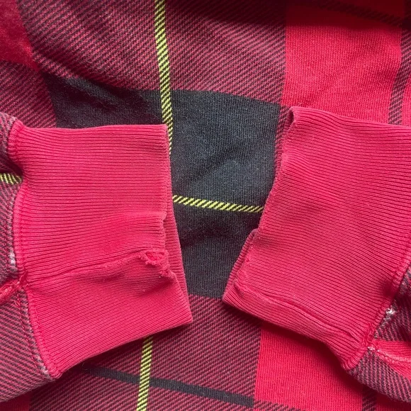 Vintage Polo Ralph Lauren plaid pullover sweatshirt